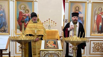 У храмі в селі Ладинка на Чернігівщині провели першу службу українською У храмі в селі Ладинка на Чернігівщині провели першу службу українською