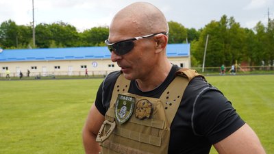 Боєць батальйону "Львів" у пам'ять про загиблих воїнів виконав "Комплекс Мерфі"