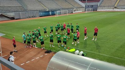 "Зоря" та "Рапід" провели відкриті тренування перед матчем-відповіддю в Запоріжжі