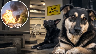 Павлоград, тварини, укриття