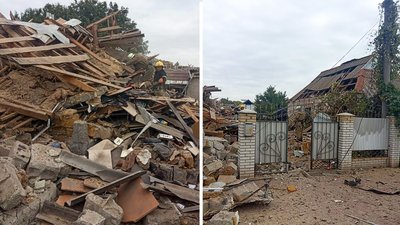 На Запоріжжі вибухнув будинок. Власник планував вкоротити собі віку