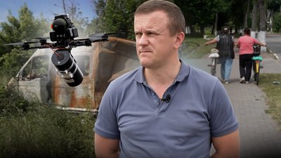 Семенівка на Чернігівщині: через дрони-ждуни заховали автівки та пересіли на велосипеди