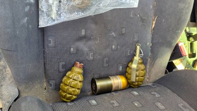 вилучені поліцією боєприпаси на Рівненщині