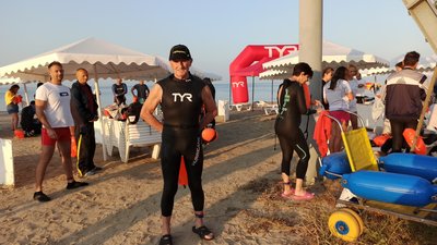 Анатолій Красюк перед запливом