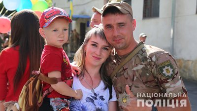 Вінницькі правоохоронці повернулися із зони проведення ООС