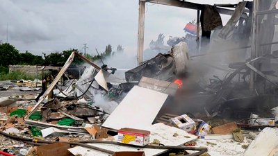  Армія РФ вдарила по супермаркету у Краматорську 4 липня