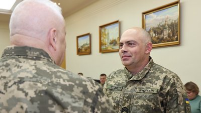 В’ячеслава Кучковського відзначили медаллю "Захиснику Вітчизни"
