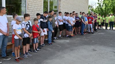 Учасники всеукраїнських змагань з трасових автомоделей Учасники всеукраїнських змагань з трасових автомоделей