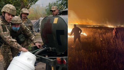 З епіцентрів пожеж на Луганщині евакуювали майже тисячу людей
