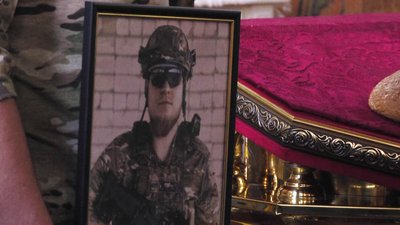 В Житомирі попрощалися із загиблим в ДТП військовим Олександром Шалаєвим