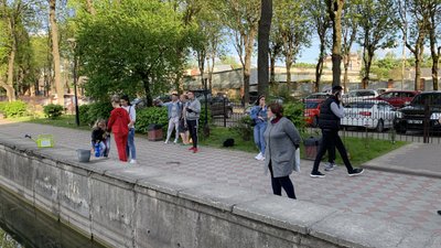 "Вода для Левандівського озера": львів'яни влаштували екоакцію "Вода для Левандівського озера": львів'яни влаштували екоакцію