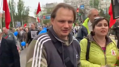 Поліція Херсонщини проводить перевірку щодо відео місцевого блогера про "Парад Перемоги"