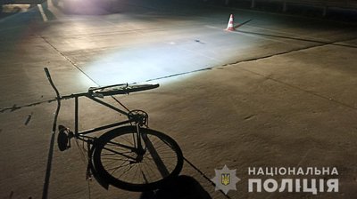 На Полтавщині в аварії травмувався велосипедист