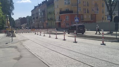 Ділянку на вулиці Шевченка відкрили для проїзду Ділянку на вулиці Шевченка відкрили для проїзду