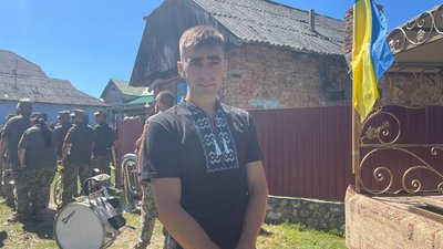 Степан Хамуза, друг бійця Олега Чипчура