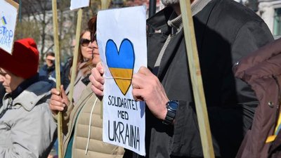 "Місто незламного народу": учасники демонстрації у Норвегії звернулись до миколаївців