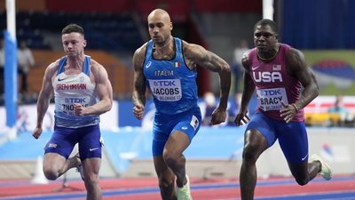 Чемпіон і срібний призер з однаковим часом. Унікальний фініш 60-метрівки на ЧС з легкої атлетики