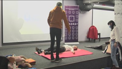 Вінницьких студентів навчали надавати першу домедичну допомогу Вінницьких студентів навчали надавати першу домедичну допомогу