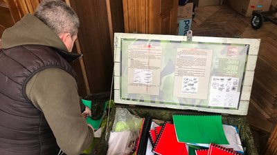 У музей на Тернопільщині передали документи російських військових У музей на Тернопільщині передали документи російських військових