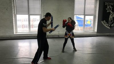 Черкаська боксерка готується до Чемпіонату України Черкаська боксерка готується до Чемпіонату України