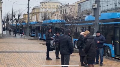 У Вінниці на маршрут вийшли 10 польських тролейбусів У Вінниці на маршрут вийшли 10 польських тролейбусів