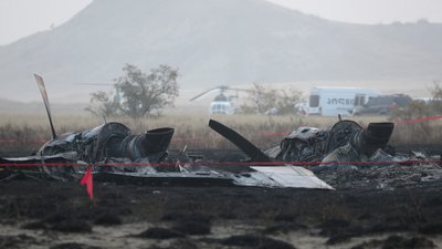 Уламки турецького військово-транспортного літака C130 Hercules