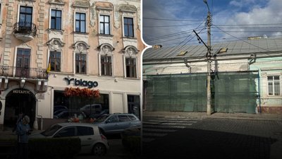 Будинки у Чернівцях, де самовільно проводили ремонт пам’яток культури