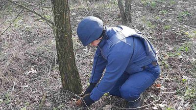На Полтавщині знешкодять мінометну міну