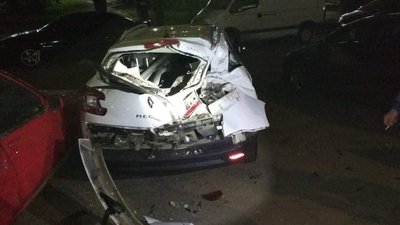 У спальному районі Одеси 19-річний водій зіткнувся з п'ятьма автівками