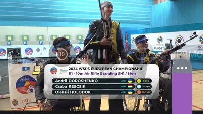 Парастрілець з Кропивницького Олексій Голодок виборов три медалі на чемпіонаті Європи Парастрілець з Кропивницького Олексій Голодок виборов три медалі на чемпіонаті Європи