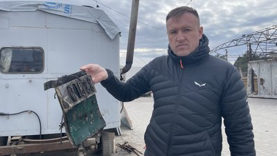 Після пограбування знищили магазин шахедами. Історія підприємця з Миколаївщини Після пограбування знищили магазин шахедами. Історія підприємця з Миколаївщини