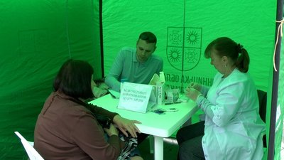 У Вінниці дорослих вакцинували від дифтерії та правця