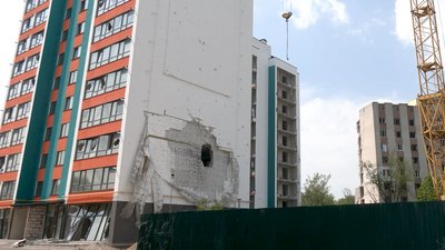 Місце, куди потрапив снаряд Місце, куди потрапив снаряд
