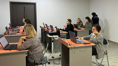 Під час онлайн тестування з медіаграмотності Під час онлайн тестування з медіаграмотності