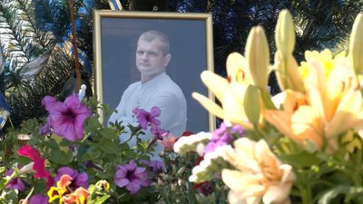 У селі біля Луцька облаштували сквер пам'яті загиблим під час війни бійцям