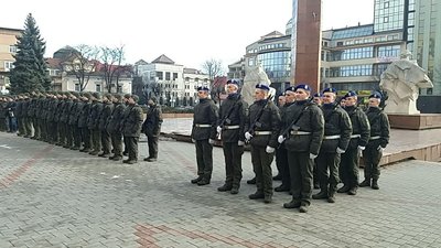 В Івано-Франківську 48 військовослужбовців склали присягу на вірність українському народу