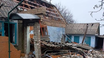 Херсонщина, обстріли РФ, зруйнований будинок