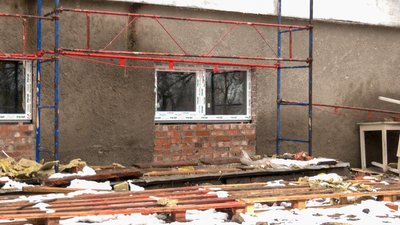Пошкоджена амбулаторія ремонт обстріли армія РФ Слов’янськ Донецька область Пошкоджена амбулаторія ремонт обстріли армія РФ Слов’янськ Донецька область