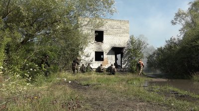 На Франківщині бійці НГУ відпрацювали навички ведення бою в місті