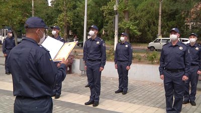 На Херсонщині вперше склали присягу співробітники управління служби судової охорони На Херсонщині вперше склали присягу співробітники управління служби судової охорони