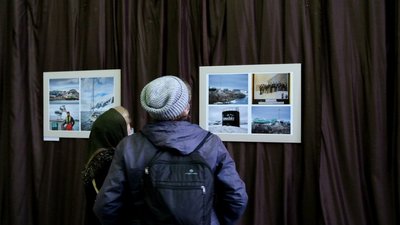 Айсберги, сніжні гори та тваринний світ: в Одесі відкрили виставку присвячену Антарктиді Айсберги, сніжні гори та тваринний світ: в Одесі відкрили виставку присвячену Антарктиді