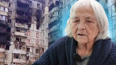 Херсон, червона зона, евакуація, обстріли, літня жінка, пенсіонерка