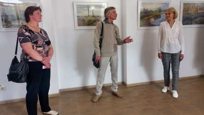 У Сумах відкрили виставку пам’яті художників Михайличенків У Сумах відкрили виставку пам’яті художників Михайличенків