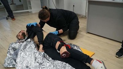 Поліцейські Тернопільщини вчилися надавати допомогу за новими стандартами