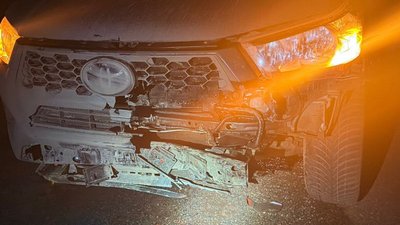 Авто після аварії в Харкові
