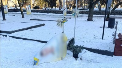 меморіальні банери у Ковелі