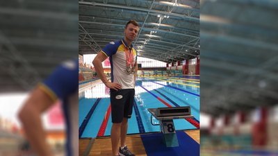 Дефлімпійські медалісти Денис Бистревський, та Олексій Коломієць Дефлімпійські медалісти Денис Бистревський, та Олексій Коломієць