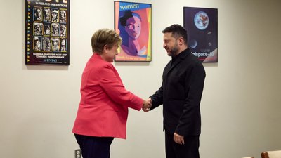  Володимир Зеленський, Крісталіна Георгієва