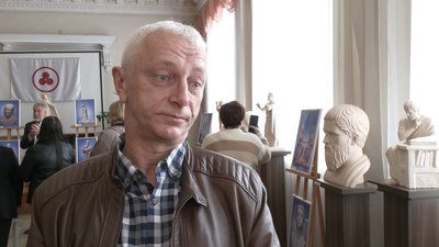 Виставка скульптора