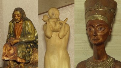 Ікони, картини та мініатюри – житомирянин Володимир Берелет 30 років різьбить по дереву Ікони, картини та мініатюри – житомирянин Володимир Берелет 30 років різьбить по дереву